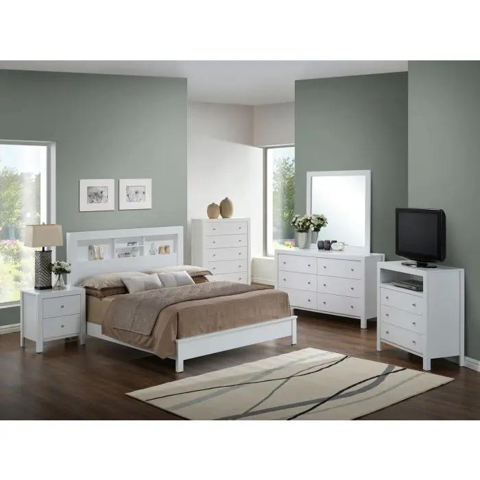Bed With Transitional Design Stylish by HouseOfZazla