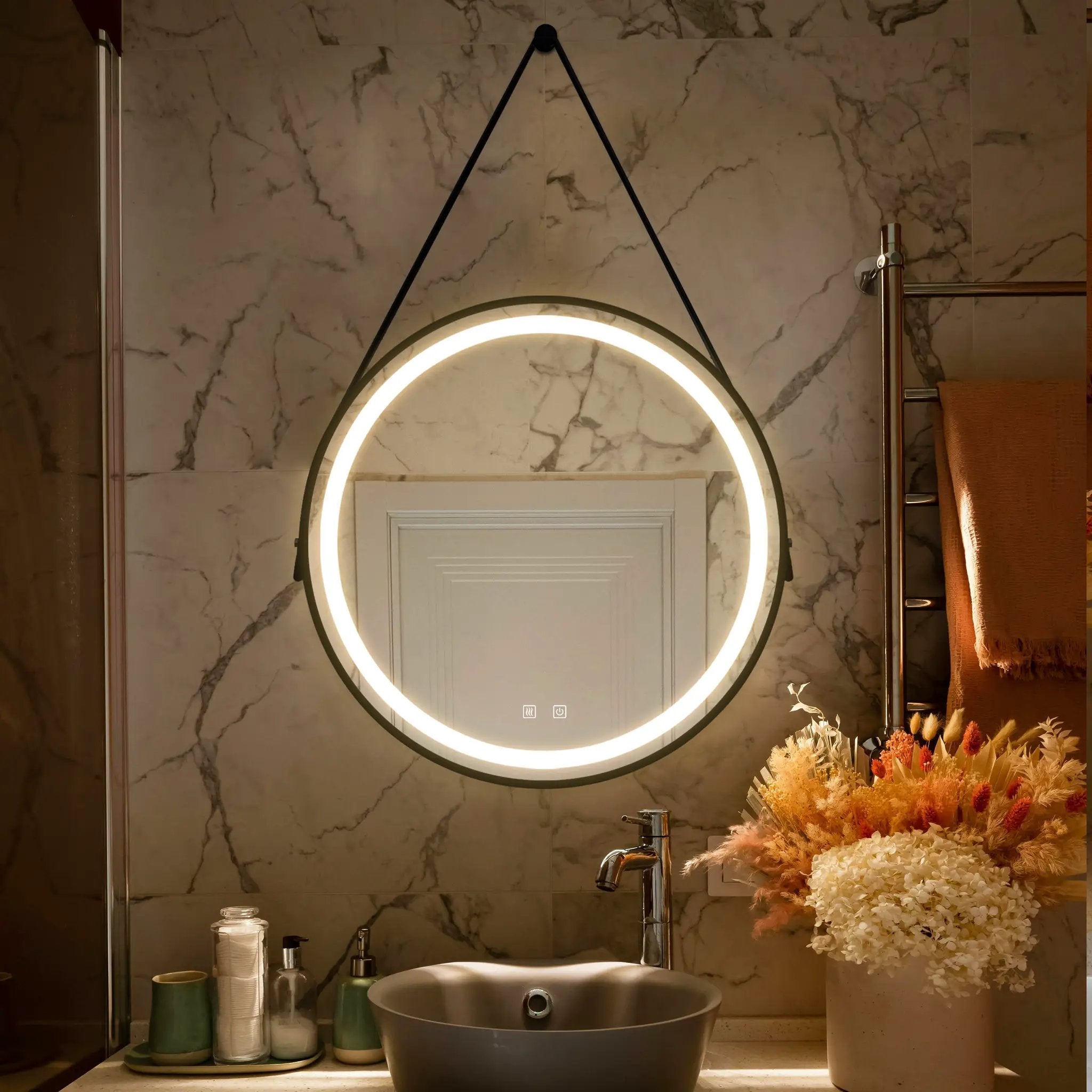 32-Inch Classy LED Bathroom Vanity Mirror by HouseOfZazla