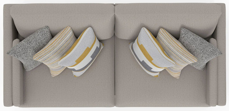 Trevor - 2 Piece Extra Deep Oversized Sofa by Unique Piece Furniture
