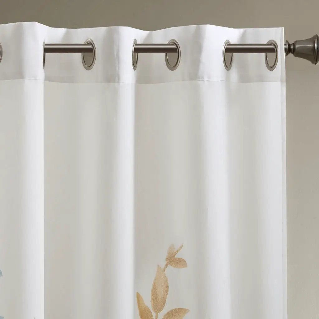 Burnout Printed Curtain Panel (Only 1 Pc Panel) by HouseOfZazla