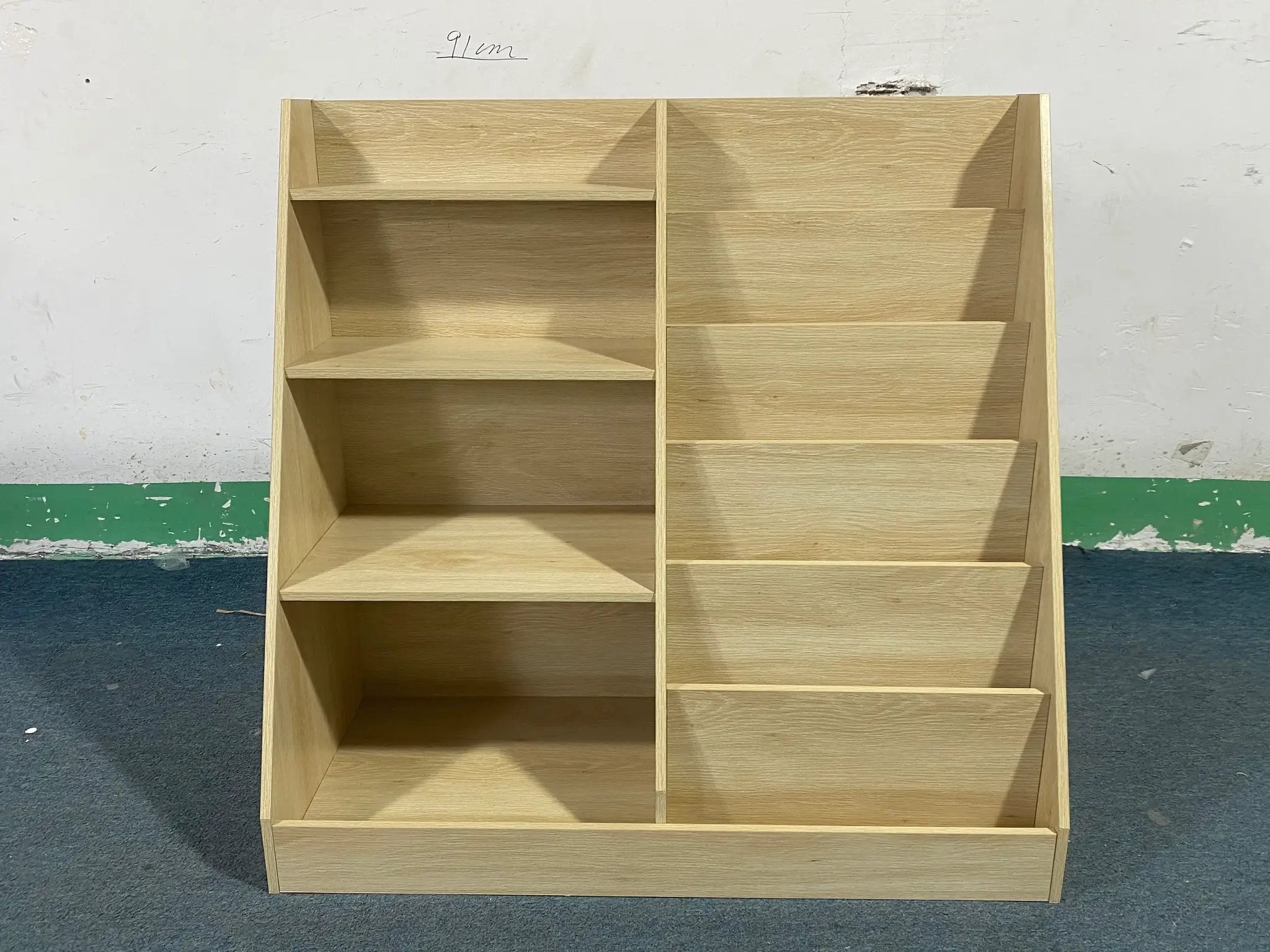 Kids Bookshelf and Toy Storage Organizer by HouseOfZazla