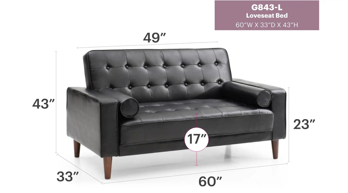 Contemporary Loveseat For Two by HouseOfZazla