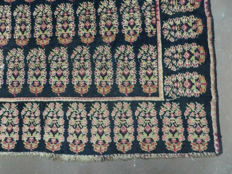 4' X 9' Antique Karabagh Caucasian Rug Handmade Wool Carpet Organic Dyes Nice by Jewel Rugs