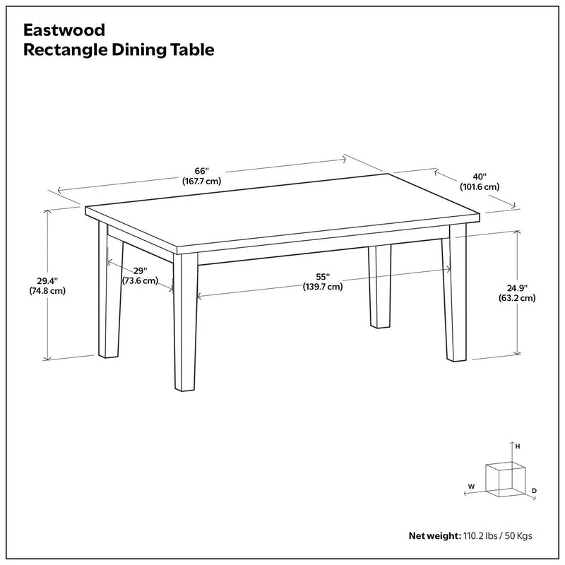 Eastwood - Handcrafted Dining Table by HouseOfZazla