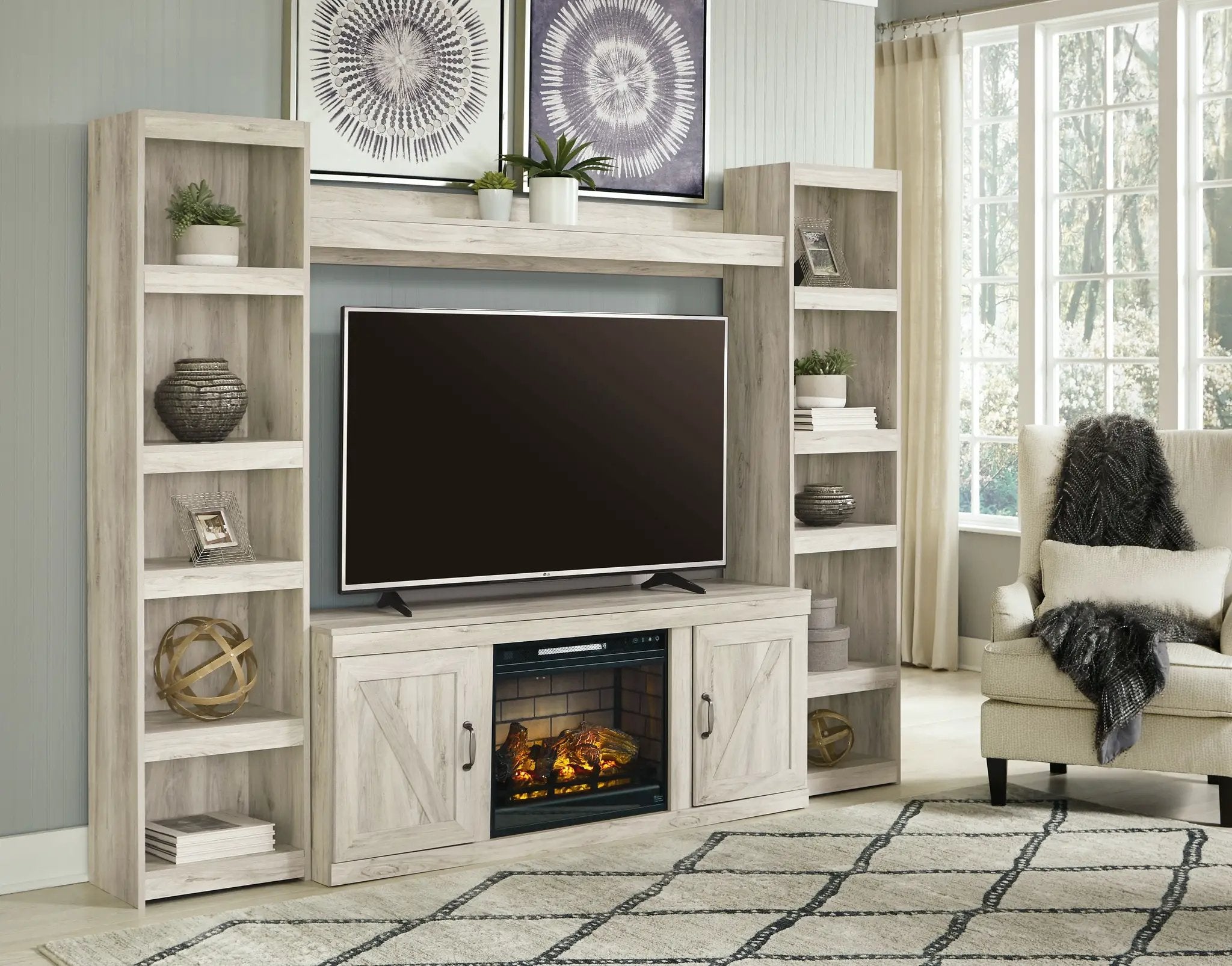 Bellaby - Entertainment Center by Unique Piece Furniture