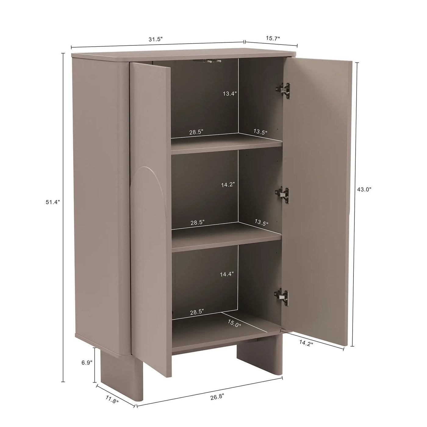 Ella - Accent Cabinet by HouseOfZazla