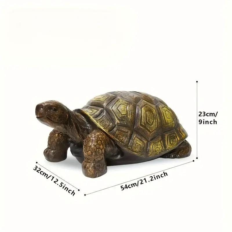 21.3" Large 3D Turtle Statue by HouseOfZazla