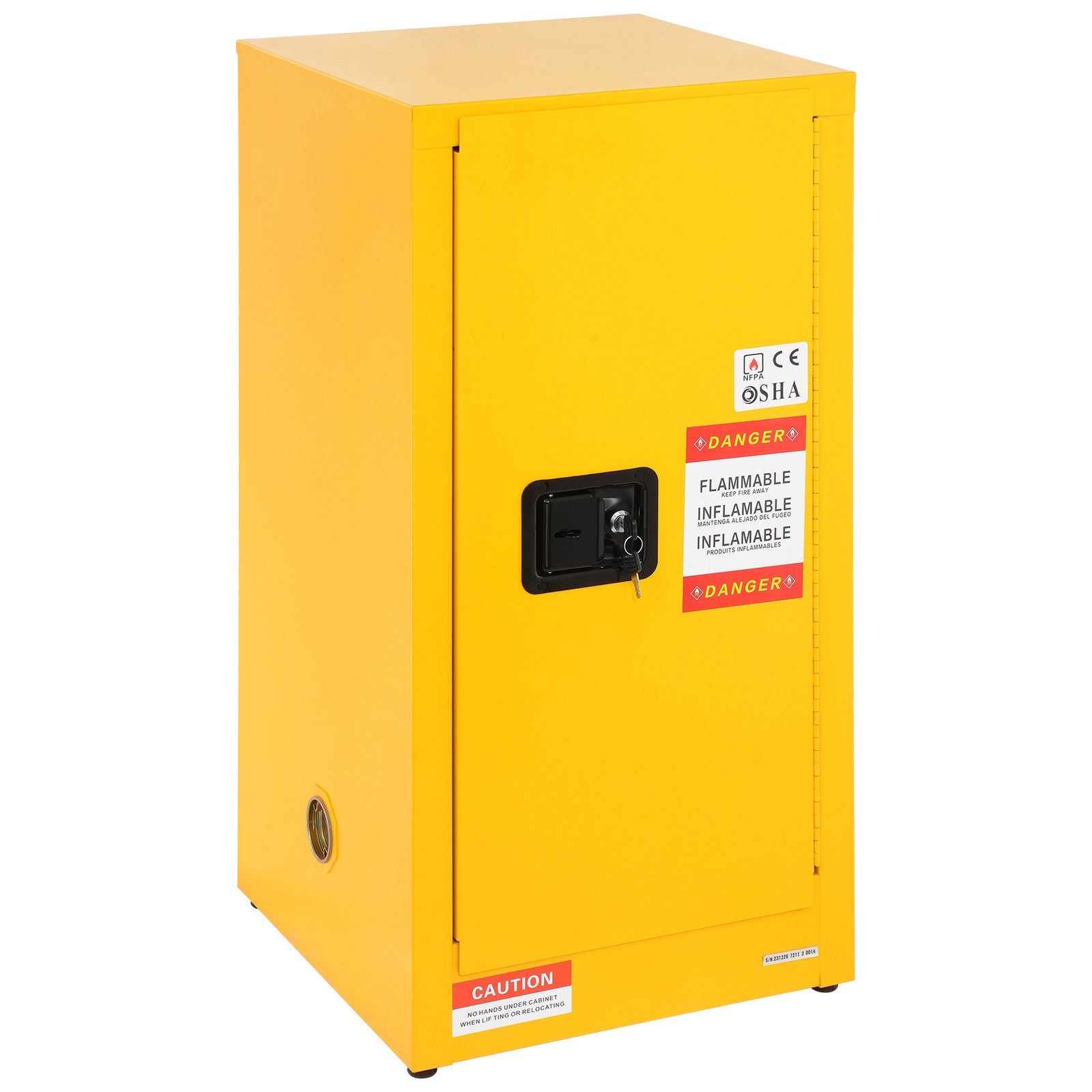 Galvanized Steel Flammable Storage Cabinet by HouseOfZazla