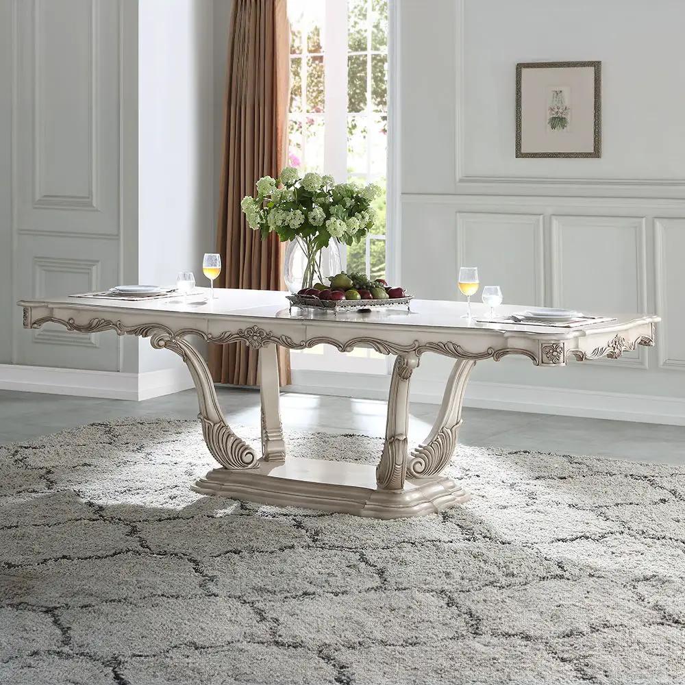 Gorsedd - Dining Table - Golden Ivory by Unique Piece Furniture