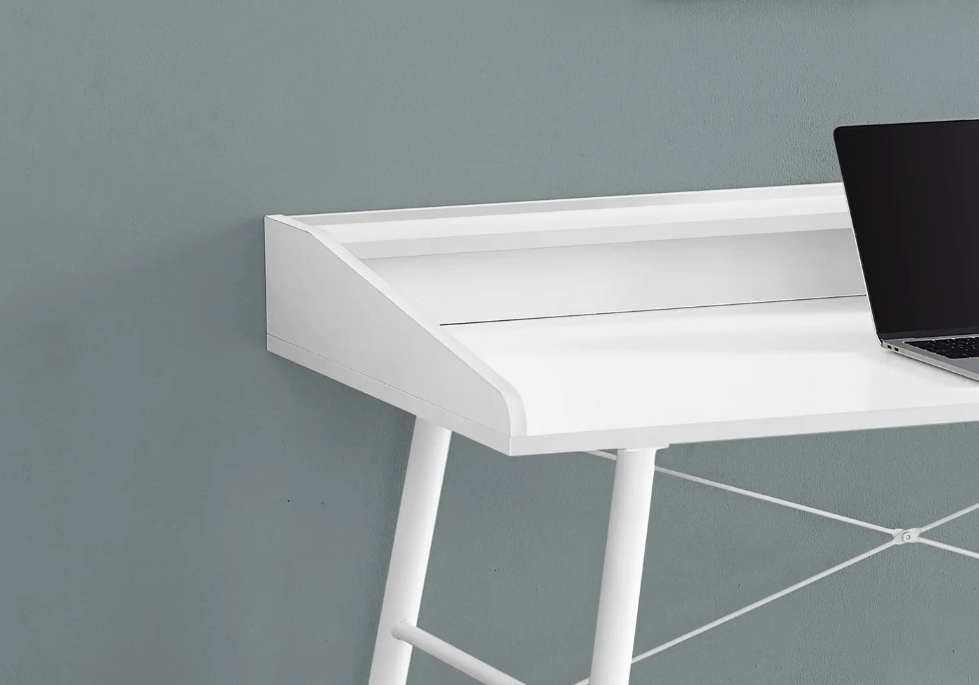 Computer Desk For Home Office With Laptop Storage Shelves by HouseOfZazla