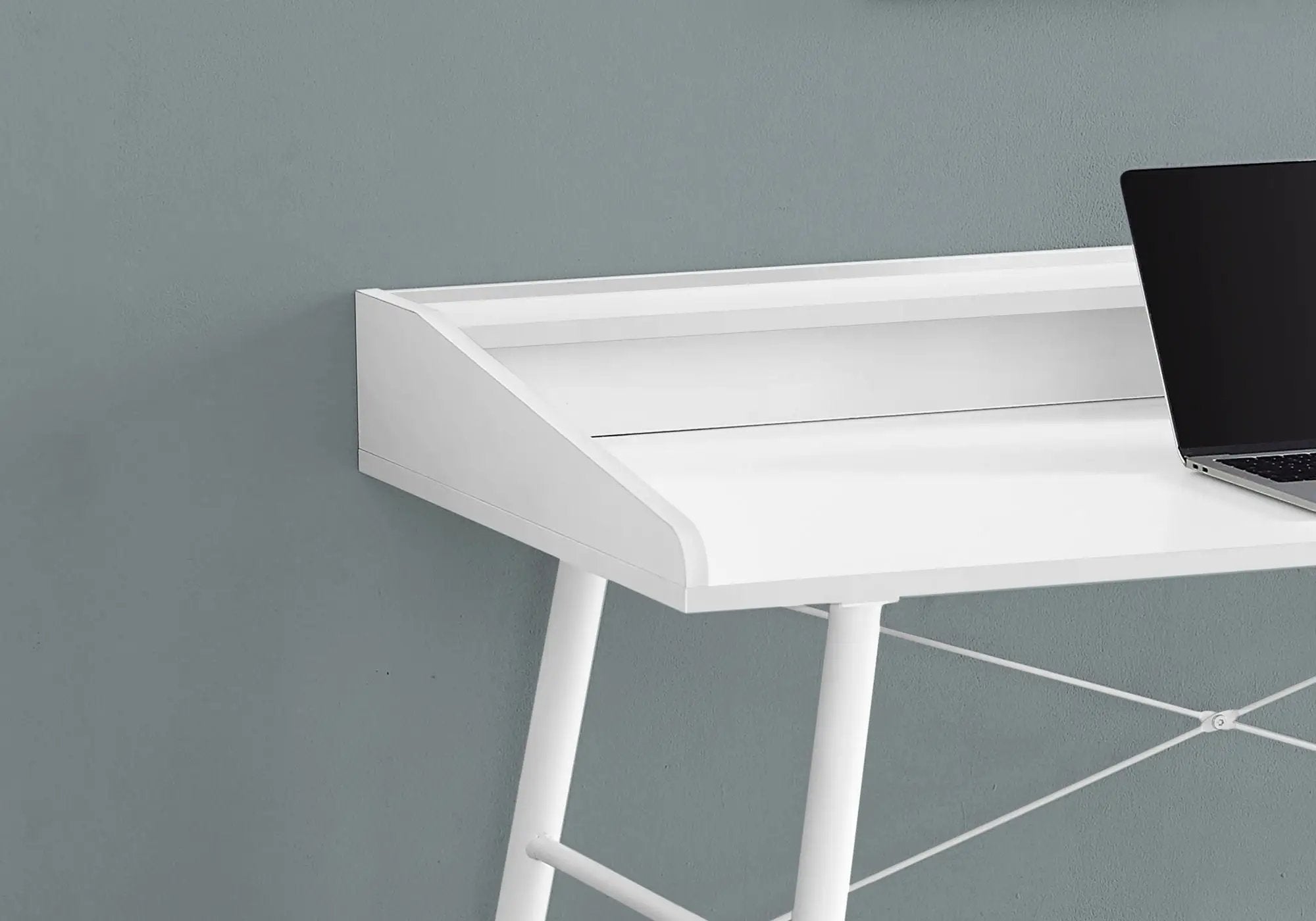 Computer Desk For Home Office, Laptop Storage Shelves, Contemporary & Modern by Unique Piece Furniture