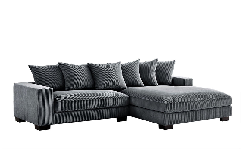 Luxe - Oversized 2 Piece Sectional Couches For Living Room, L Shaped Sofa With Chaise by HouseOfZazla