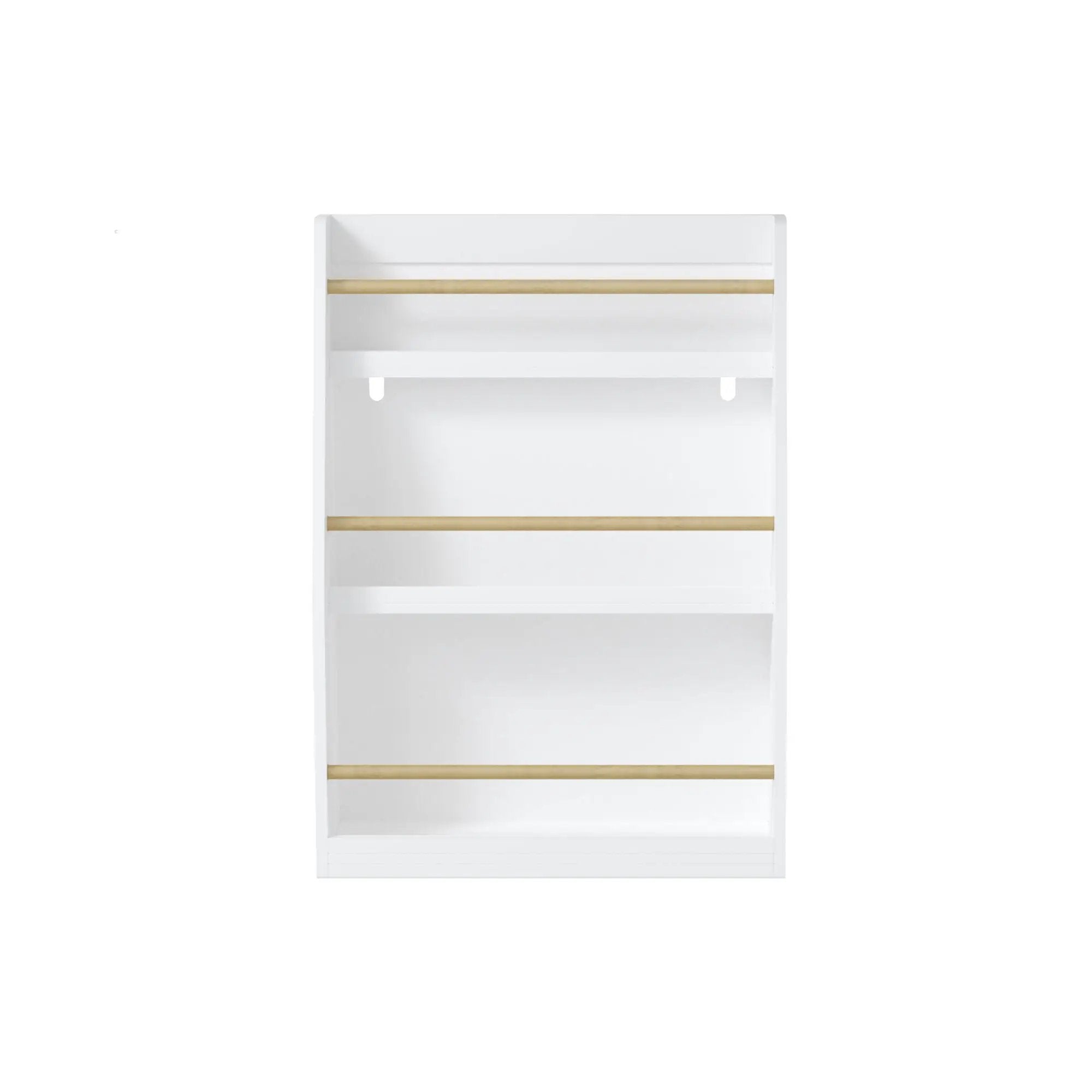 3 Tier Book Shelf, Compact Storage For Bedrooms by HouseOfZazla