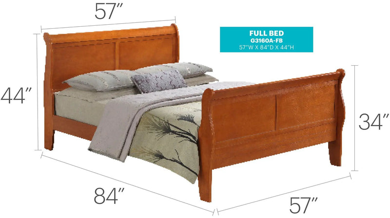 Panel Sleigh Bed by Unique Piece Furniture