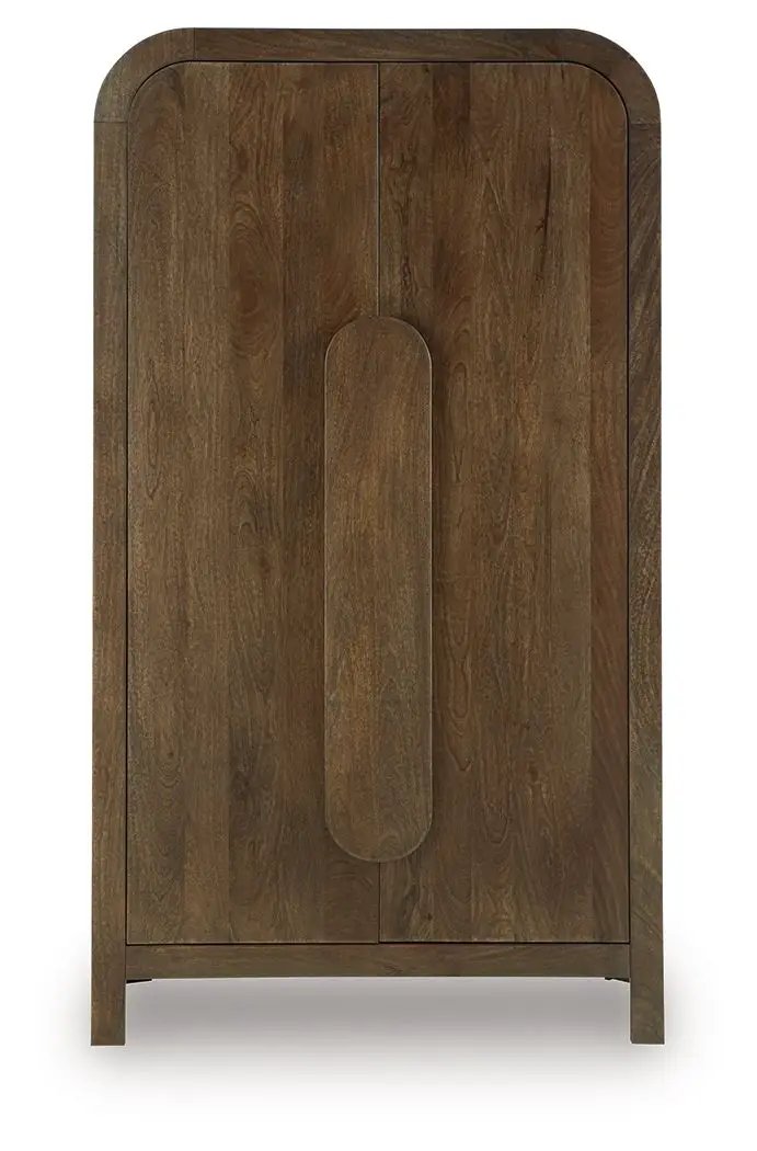 Thoren - Accent Cabinet - Medium Brown by Unique Piece Furniture