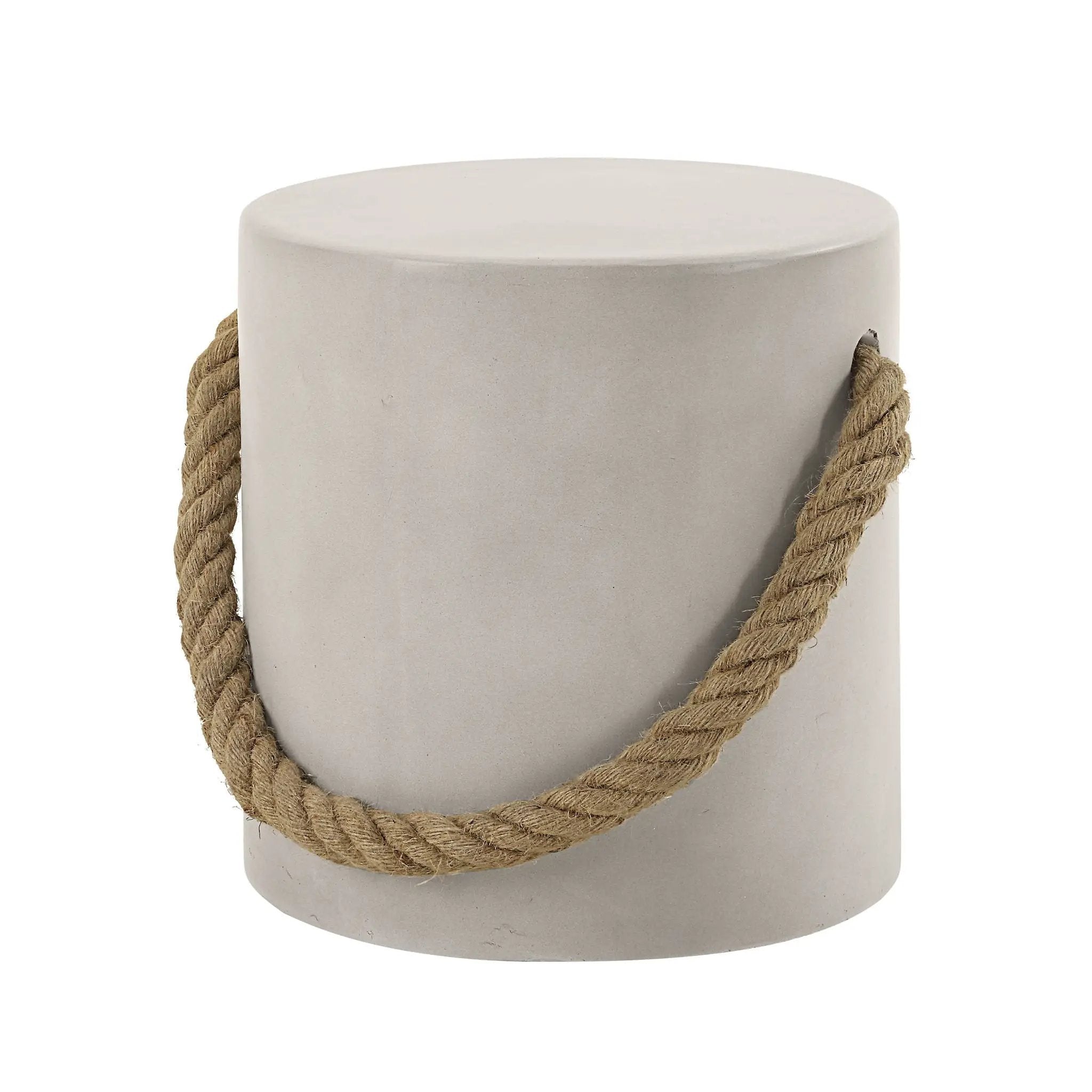 Gene - Fiber Concrete Accent Table - Gray by Unique Piece Furniture
