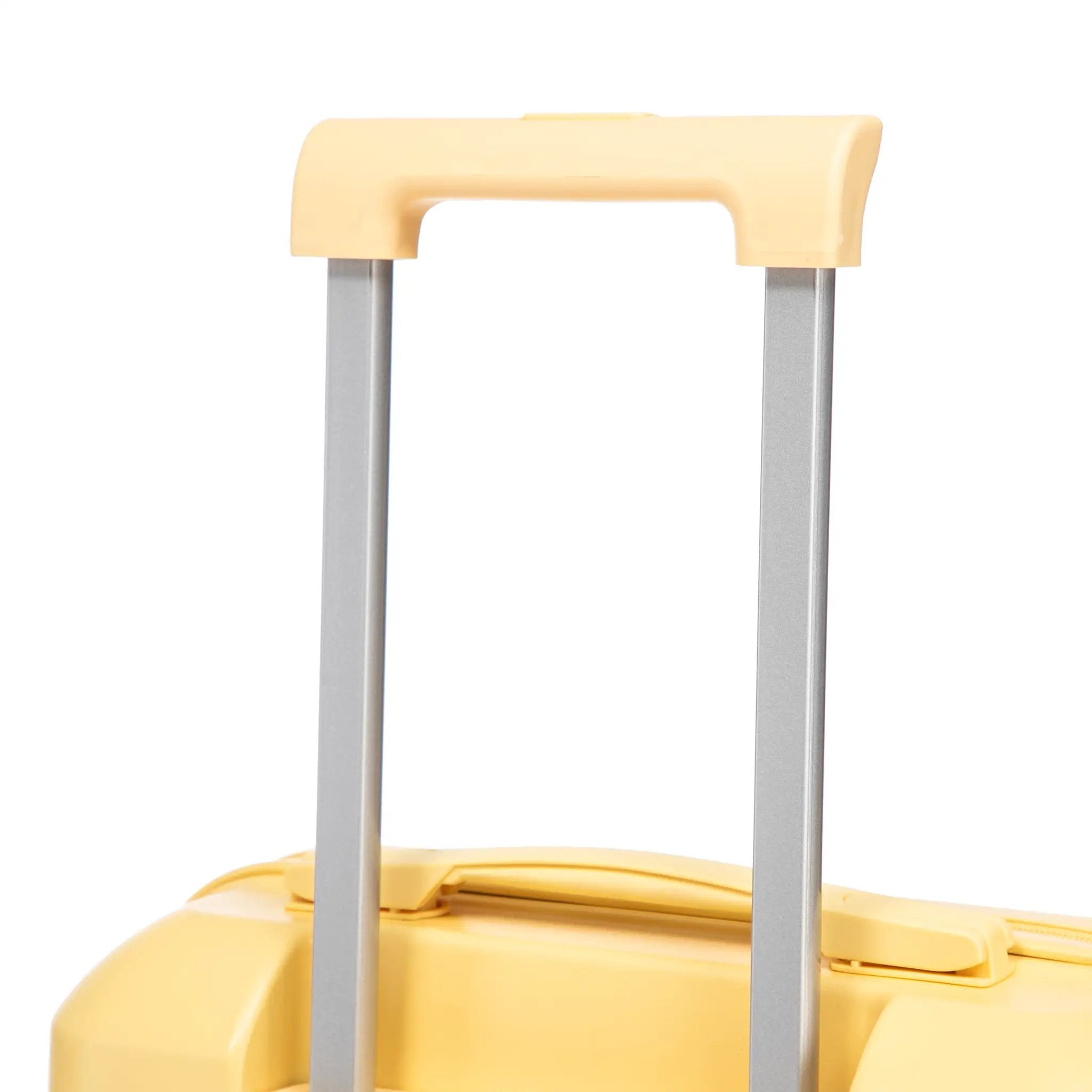 20 Inch ABS Hard Shell Travel Checked Luggage - Yellow by HouseOfZazla