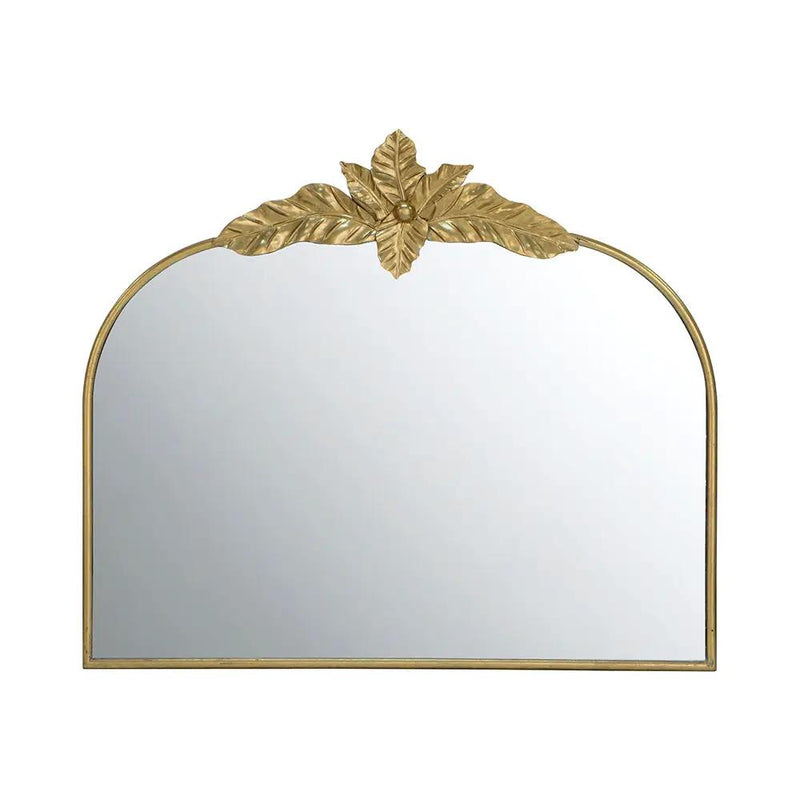 Arched Wall Mirror With Metal Frame, Wall Mirror For Living Room by Unique Piece Furniture