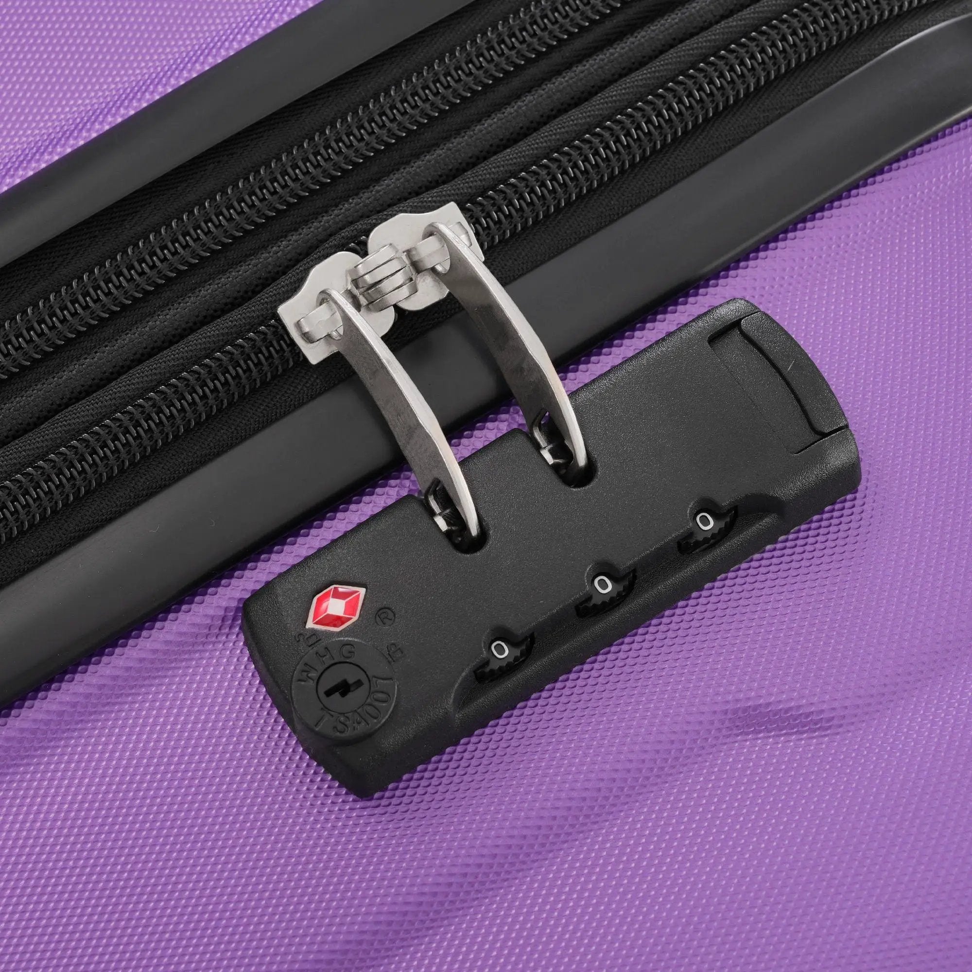 2 Piece Luggage Set With Bags Expanable Spinner Wheels ABS Lightweight Suitcase With Tsa Lock 20" / 24" by HouseOfZazla