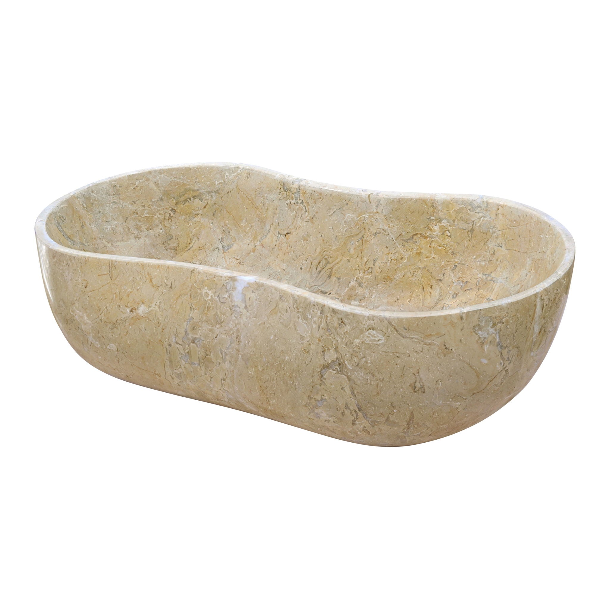 Bathroom Vessel Sink With Wavy Design by HouseOfZazla