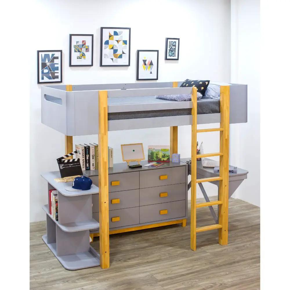 Saiyan - Dresser - Gray & Natural by Unique Piece Furniture