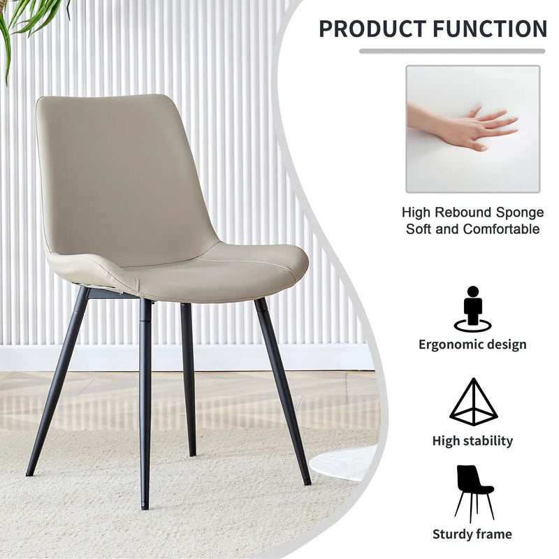 Modern Medieval Style Restaurant Cushioned Chairs With Suede Backrests by Unique Piece Furniture