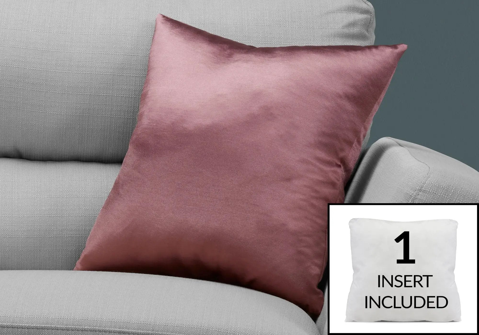 Square Decorative Throw Pillows with Hypoallergenic Insert by HouseOfZazla