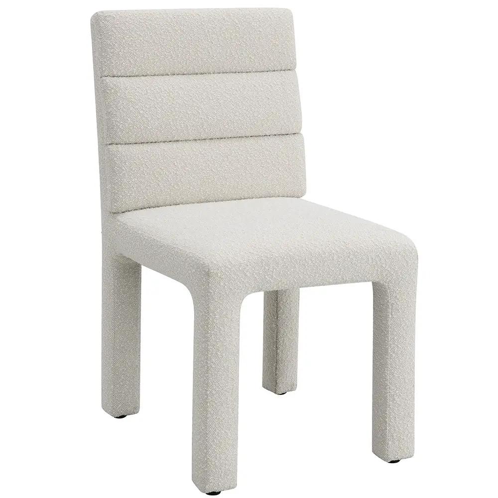 Hettie - Side Chair (Set of 2) - Beige Boucle by Unique Piece Furniture