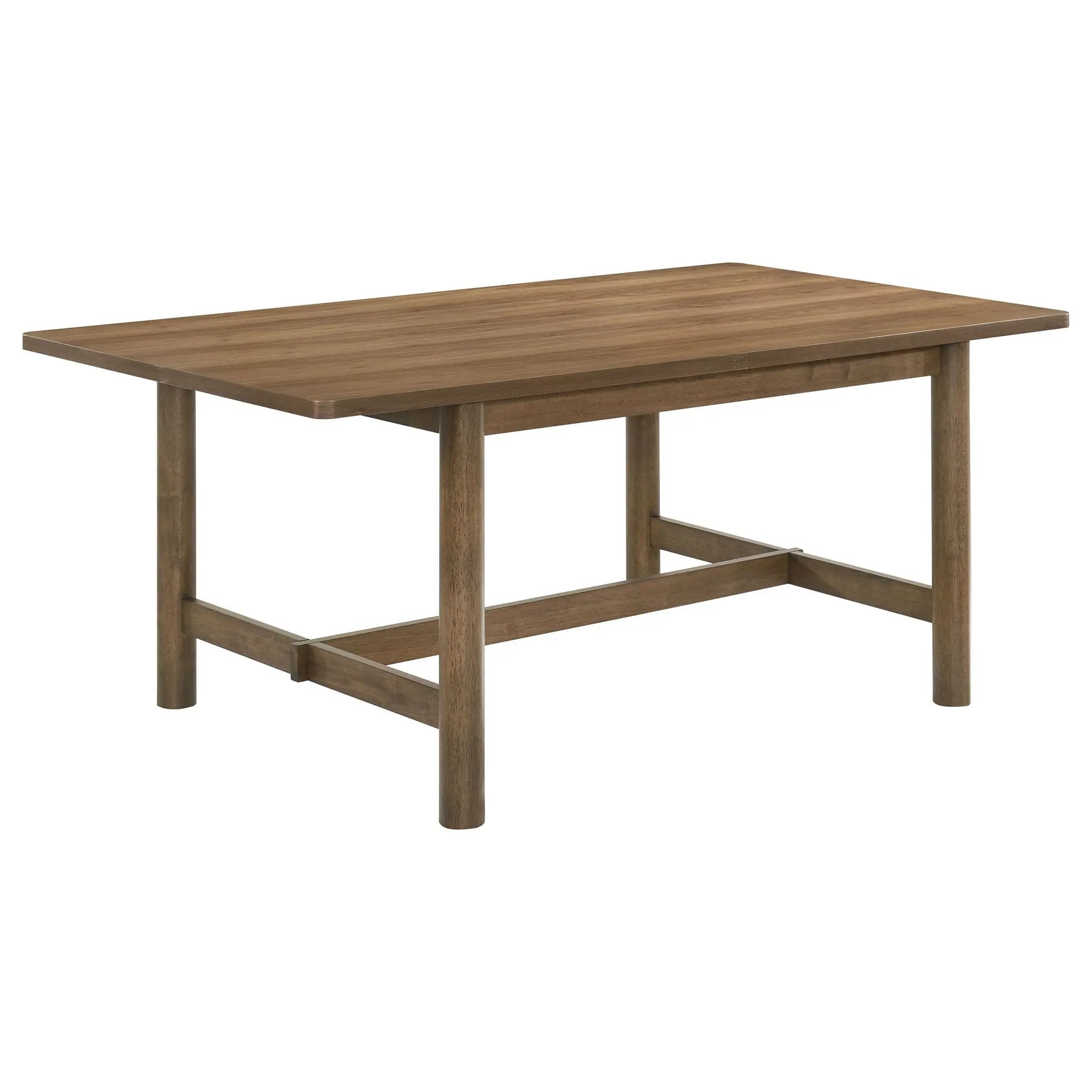 Graham - Rectangular Dining Table - Walnut by HouseOfZazla