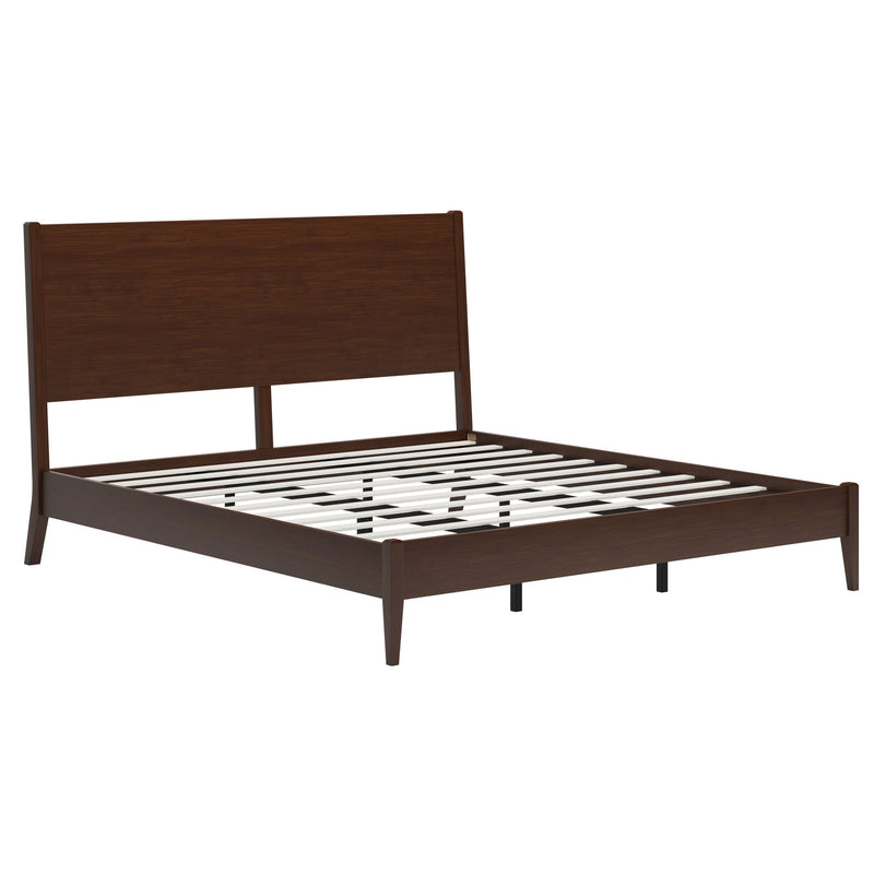 Modern Sled Platform Bed Frame With Slats by HouseOfZazla