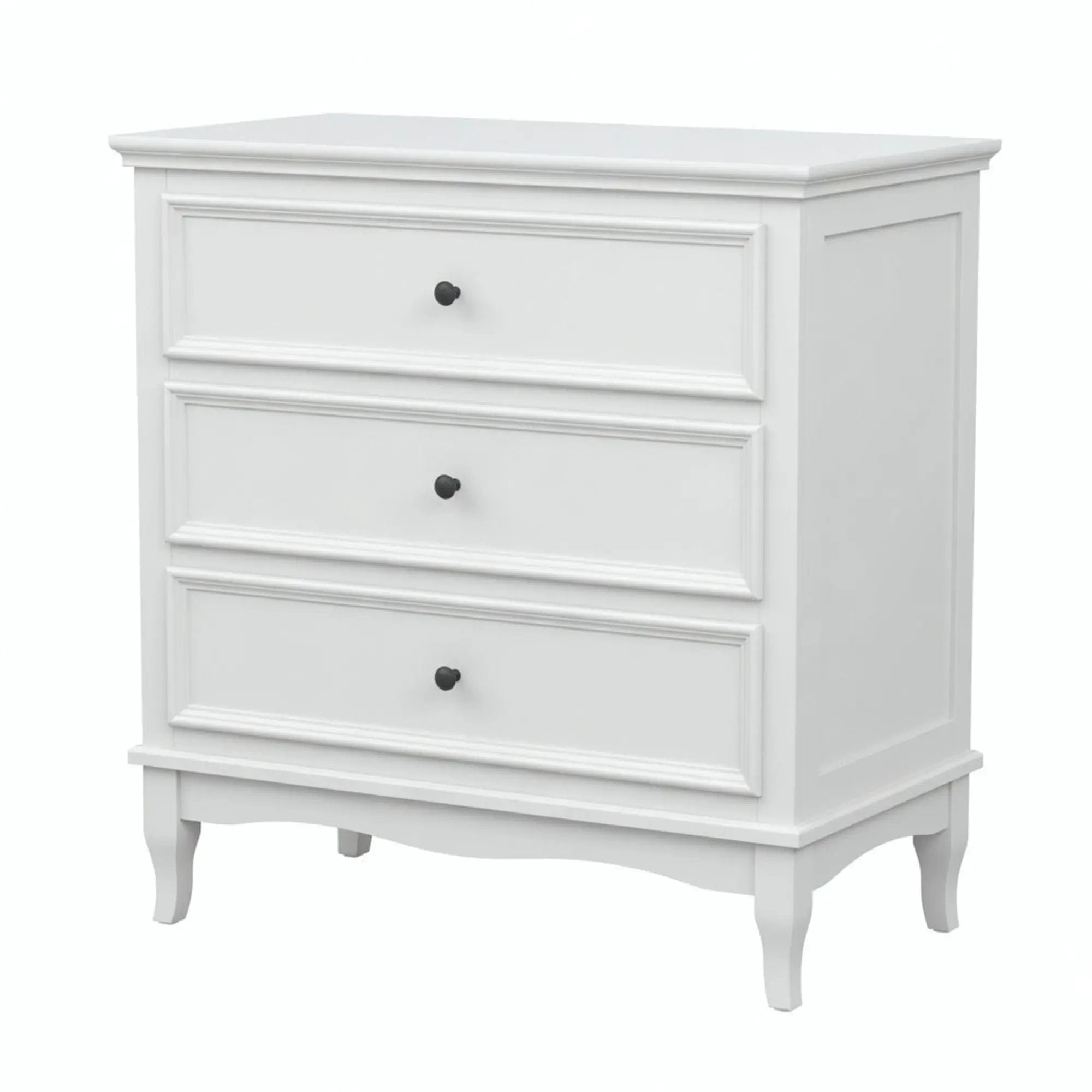 3 Drawer Dresser - White by HouseOfZazla