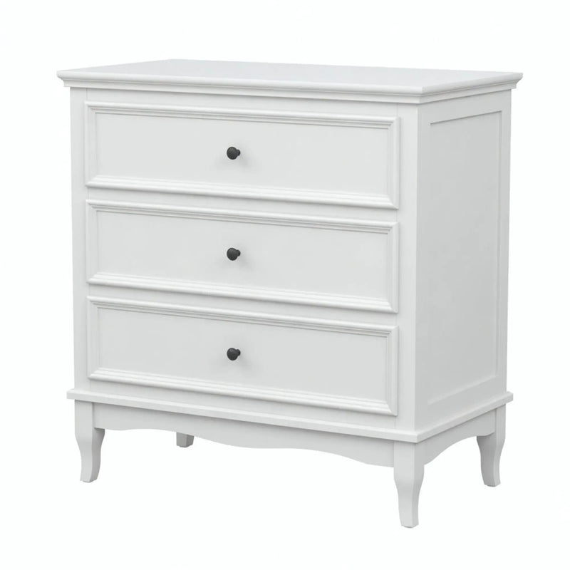 3 Drawer Dresser - White by HouseOfZazla