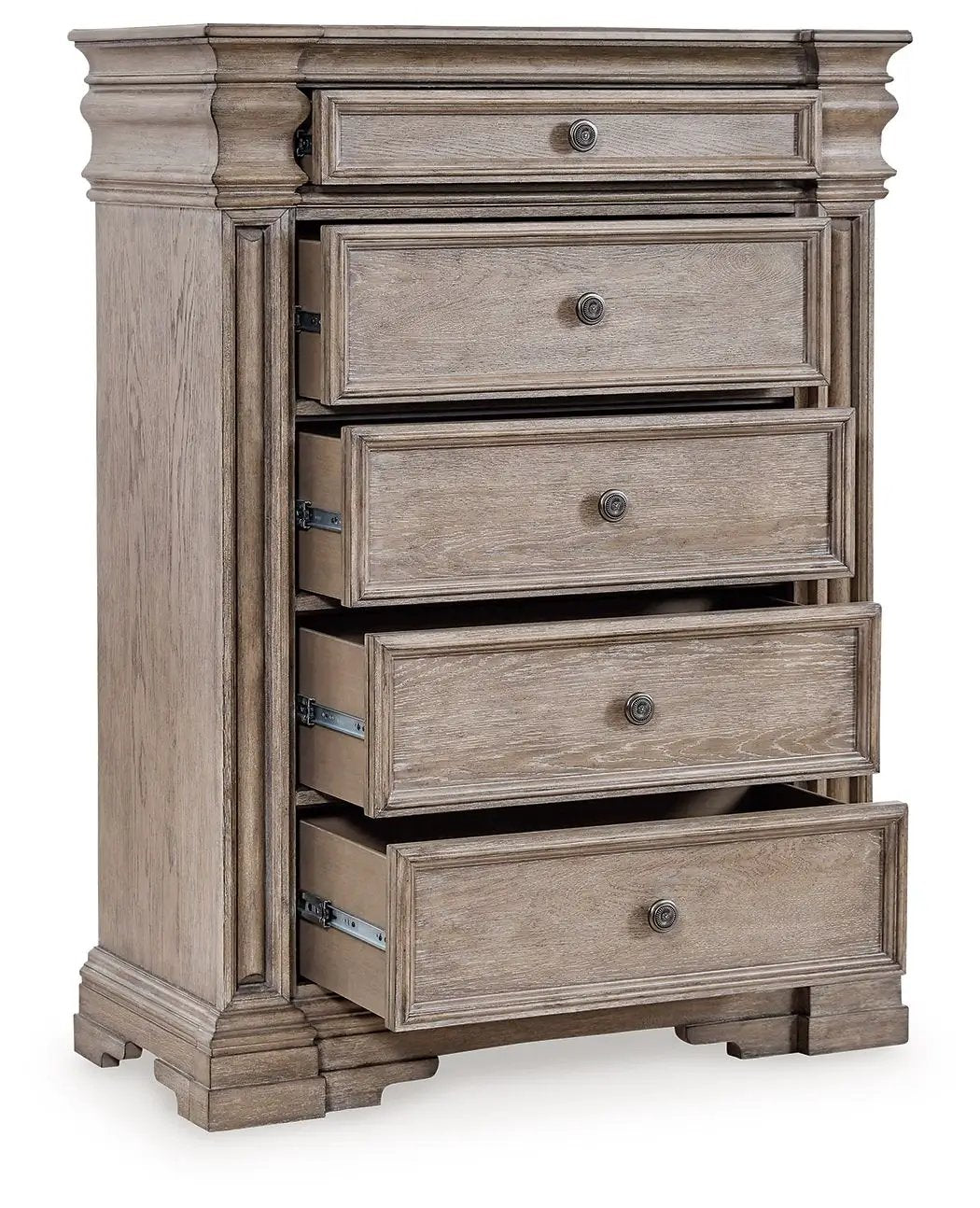 Blairhurst - Five Drawer Chest - Light Grayish Brown by Unique Piece Furniture