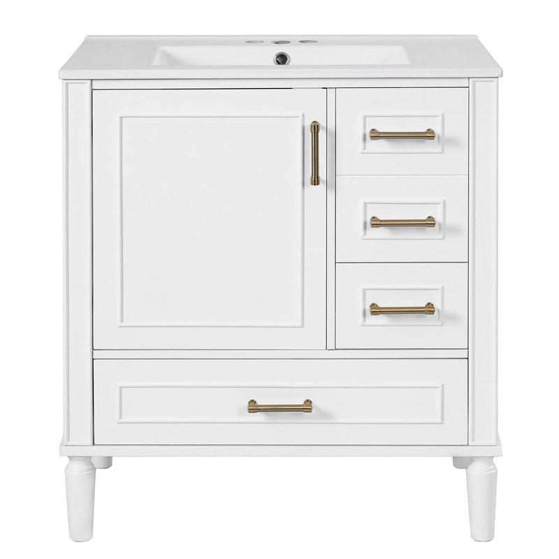 Traditional Bathroom Vanity Set With Soft Close Doors by Unique Piece Furniture