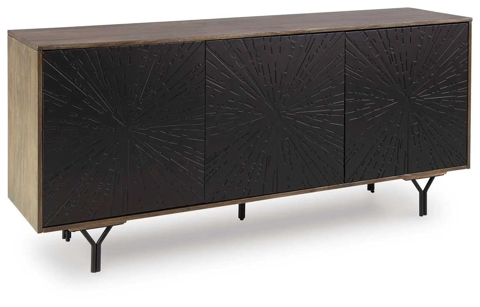 Lavinmont - Accent Cabinet - Multi Brown by Unique Piece Furniture