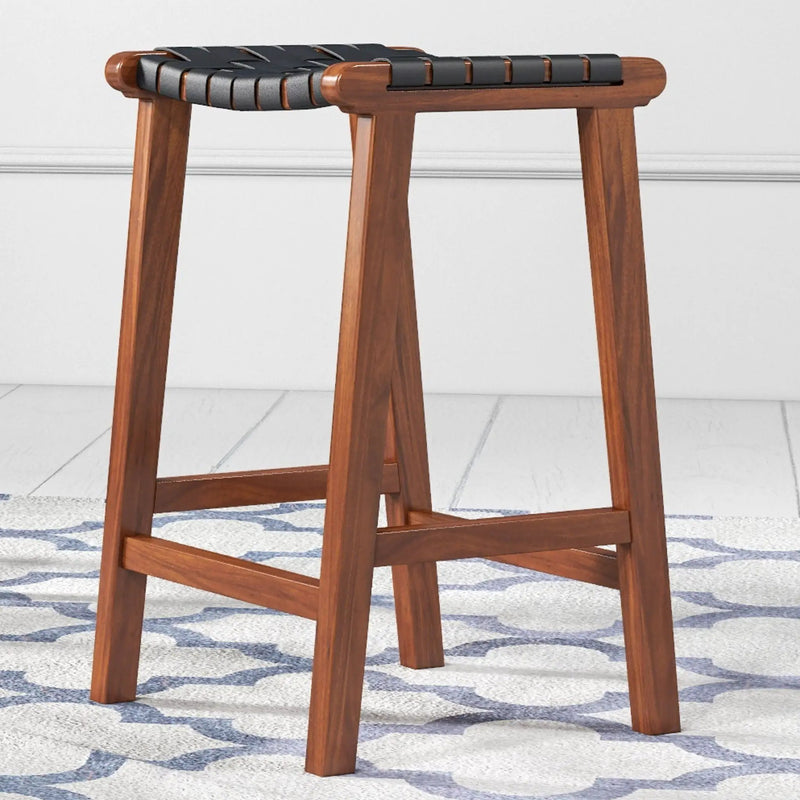 James - Modern Genuine Bar Stool by Unique Piece Furniture