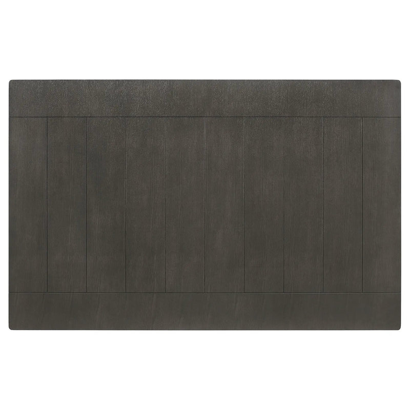 Dalila 5-piece Rectangular Dining Table Set Dark Grey by Unique Piece Furniture