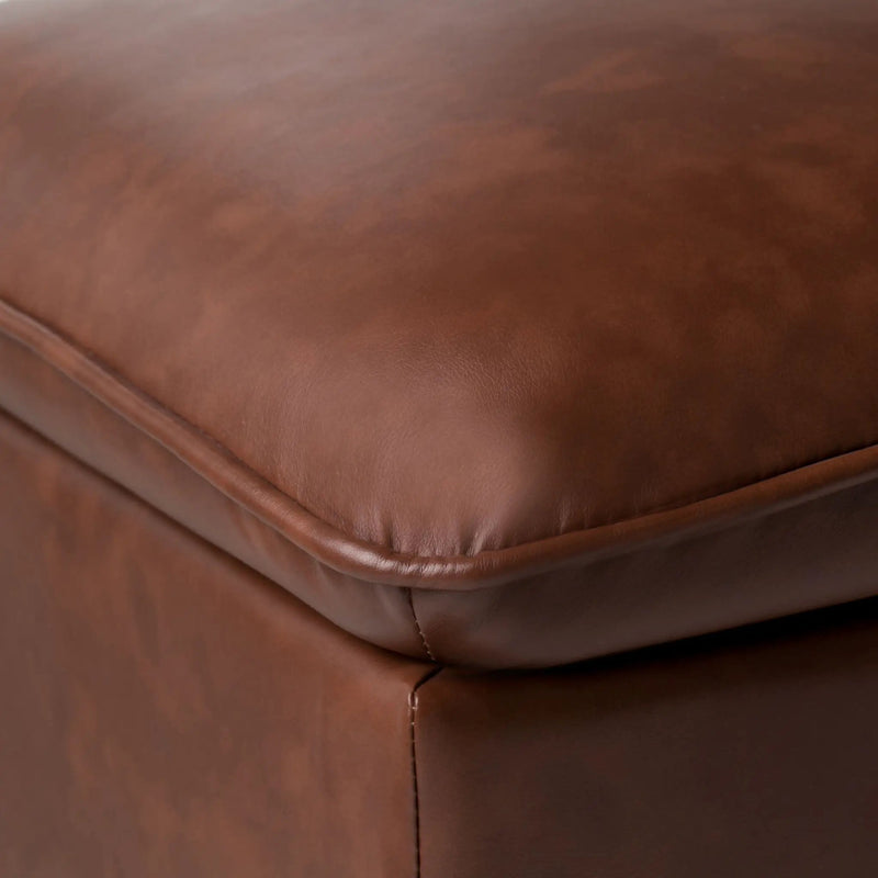 Emily - Storage Ottoman - Cognac by Unique Piece Furniture