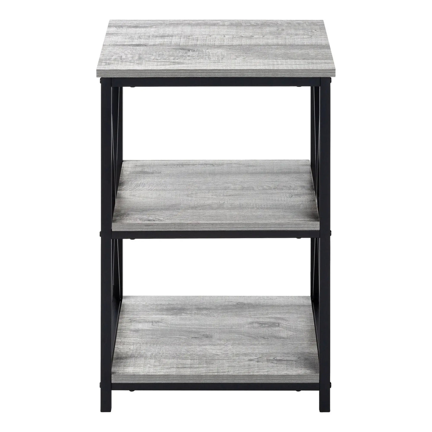 3 Tier Accent Table, Side Marble Look Contemporary & Modern by Unique Piece Furniture