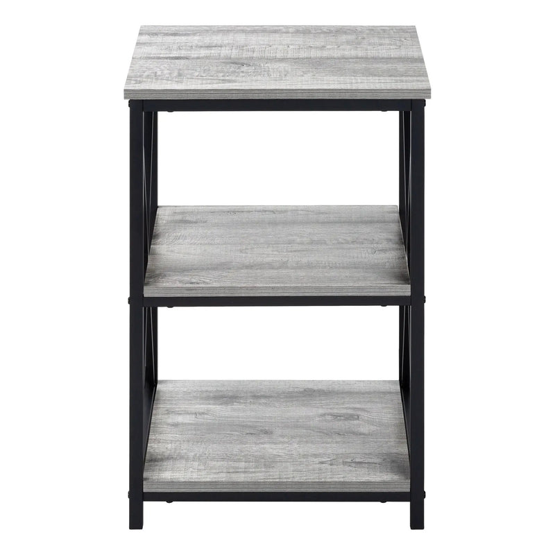 3 Tier Accent Table, Side Marble Look Contemporary & Modern by Unique Piece Furniture