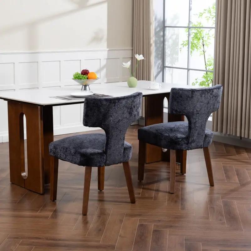 Mid Century Modern Dining Chairs Set of 2 by HouseOfZazla