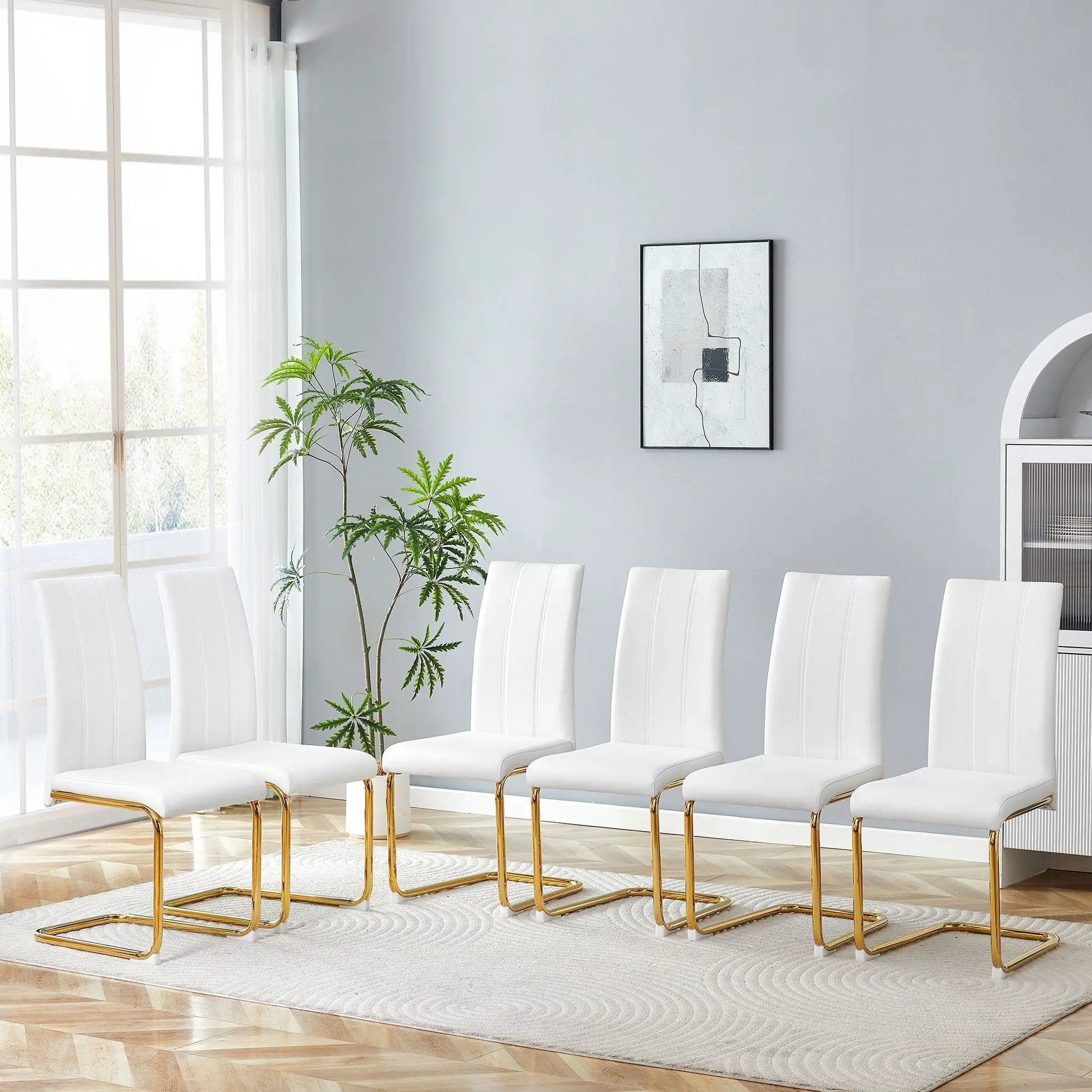 Luxury Aesthetic Upholstered Dining Chairs For Dining Room