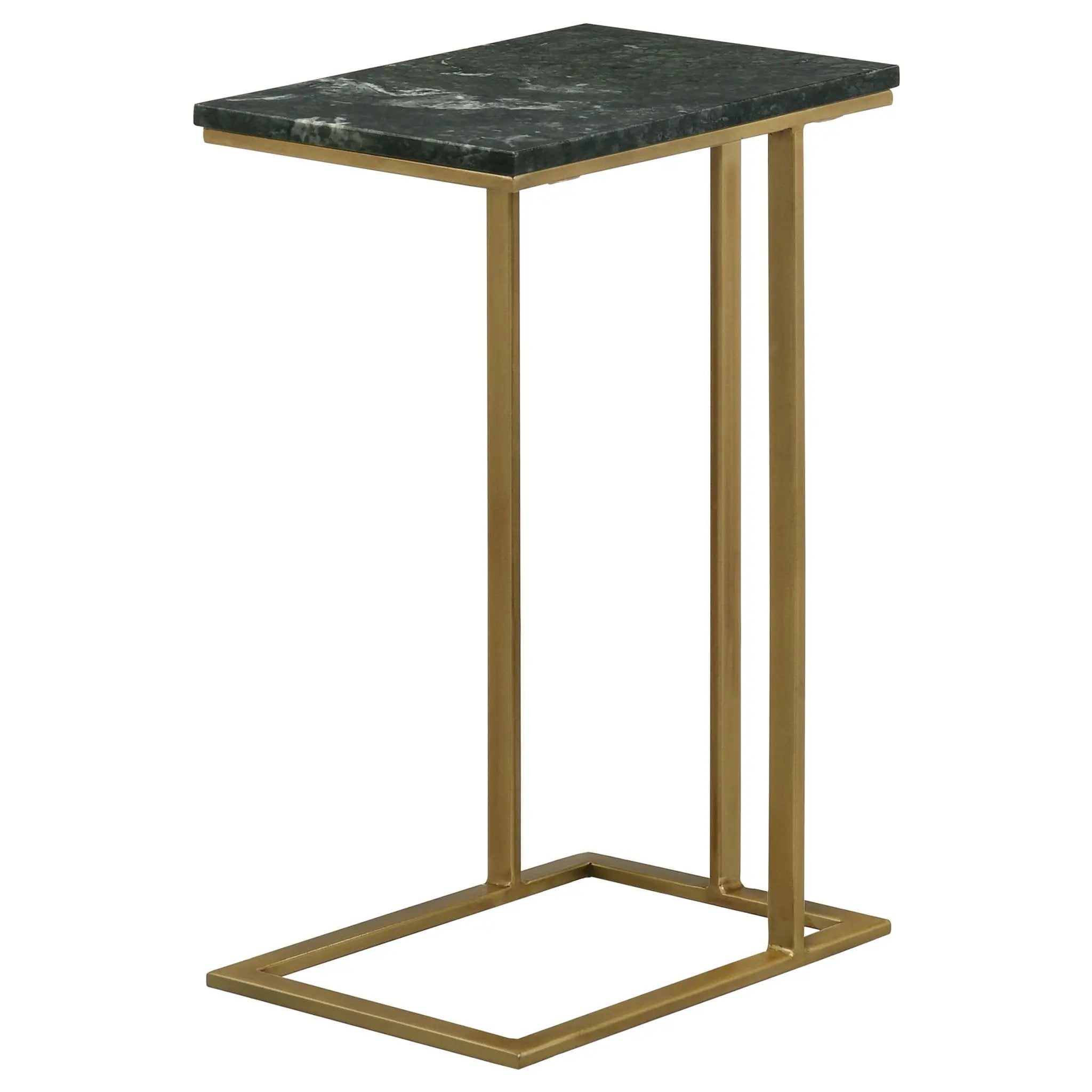 Encina - C-Shaped Sofa Side Table by HouseOfZazla