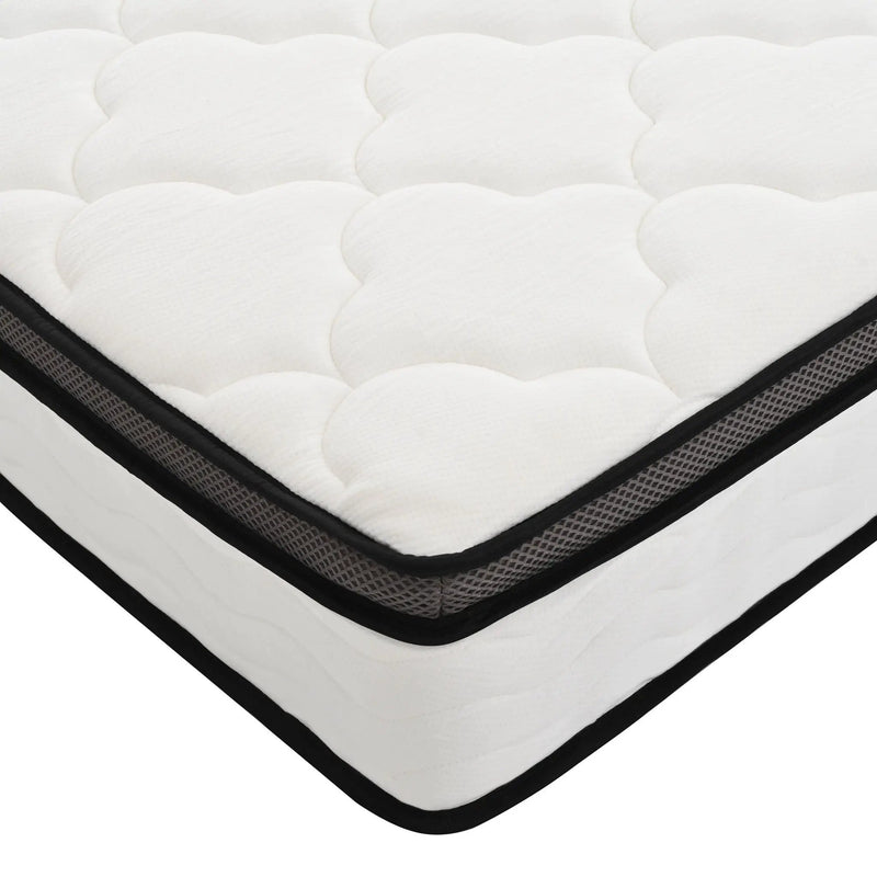 10" Hybrid Medium Firm Mattress With Memory Foam & Pocket Coils by Unique Piece Furniture