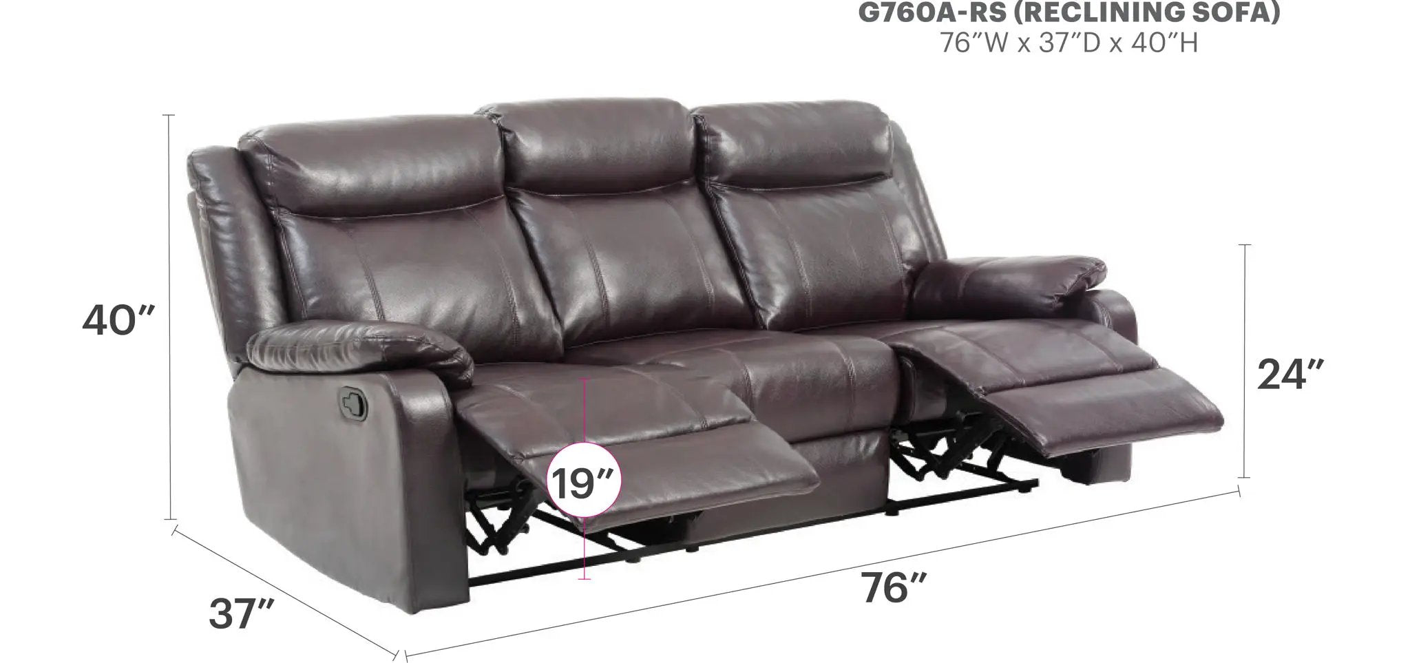 Contemporary Three Seater Sofa by HouseOfZazla