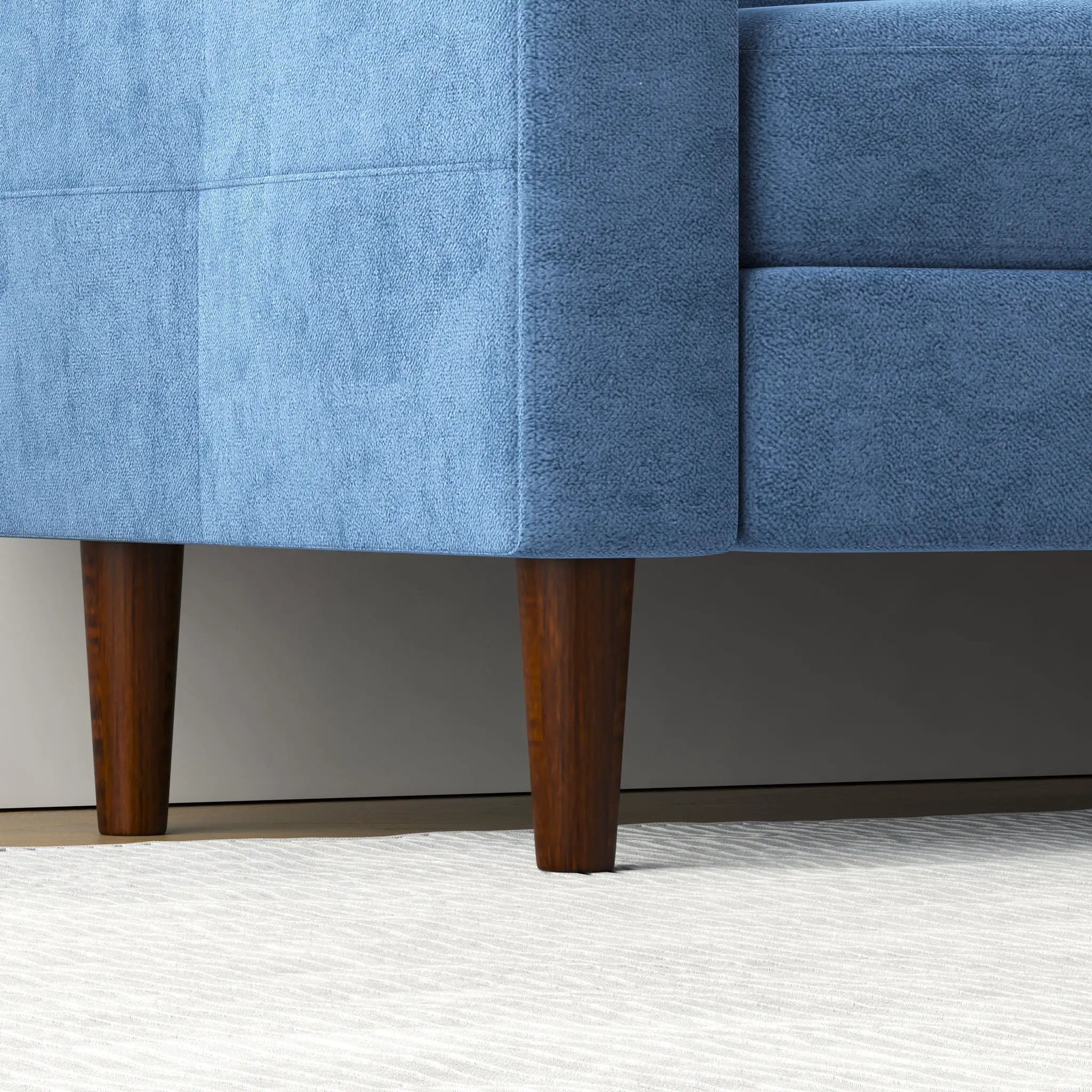 3 Seater Convertible Combination L Shaped Sofa With Footstools With Storage by Unique Piece Furniture