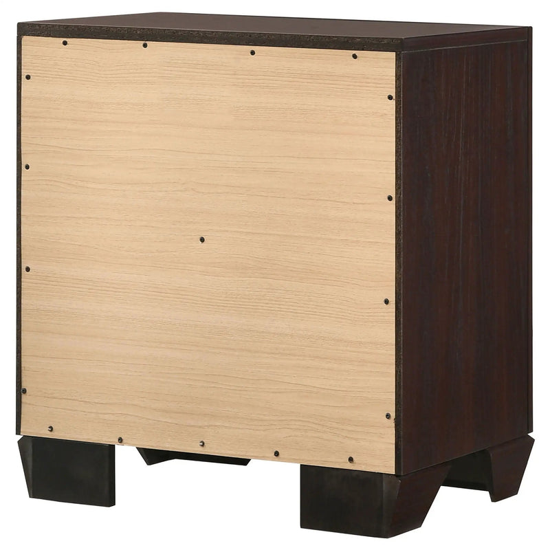 Copper - 2 Drawer Rectangular Nightstand