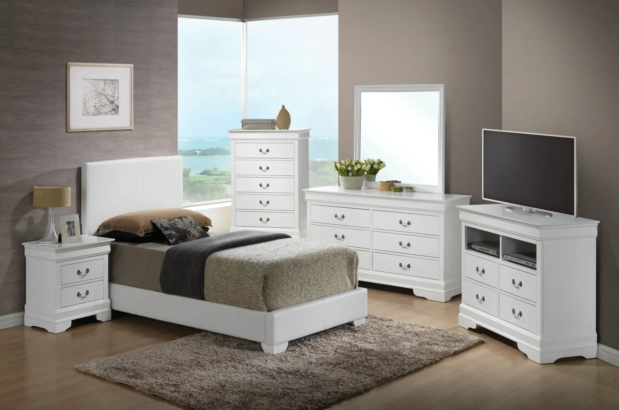 Elegant Platform Bed For Relaxed Spaces by HouseOfZazla