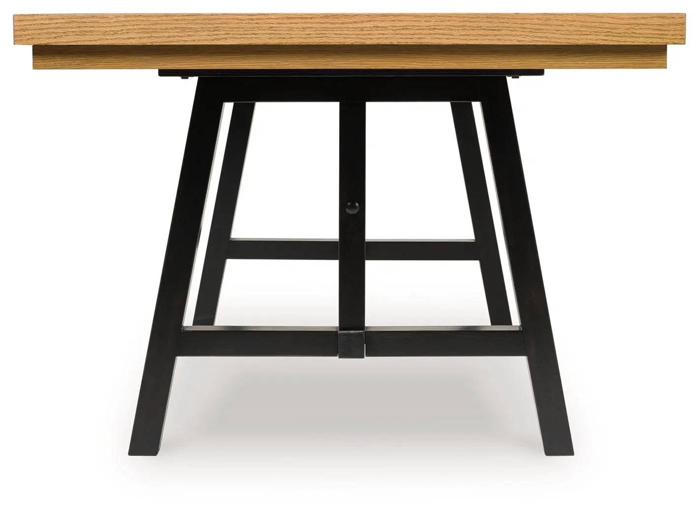 Galliden - Rectangular Dining Room Extension Table - Black / Brown by Unique Piece Furniture
