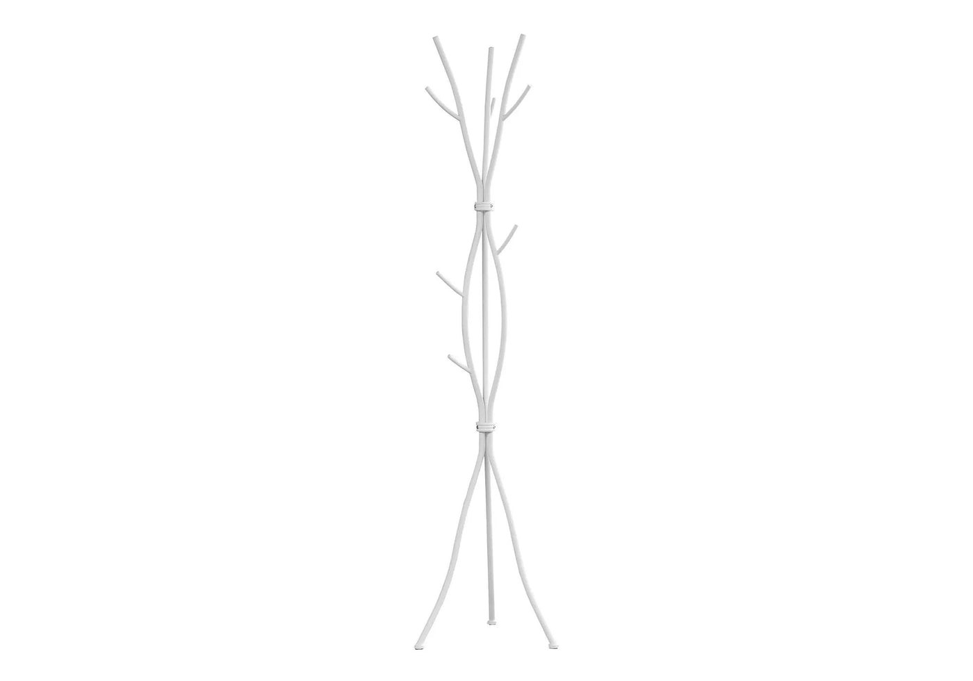 Coat Rack, Hall Tree, Free Standing, 11 Hooks, Entryway, Contemporary & Modern by Unique Piece Furniture